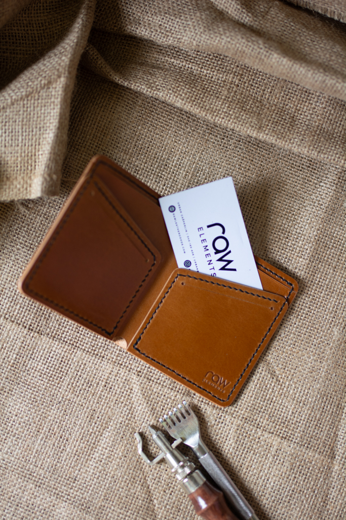 Usnjena denarnica Raw Vault Gaucho Brown